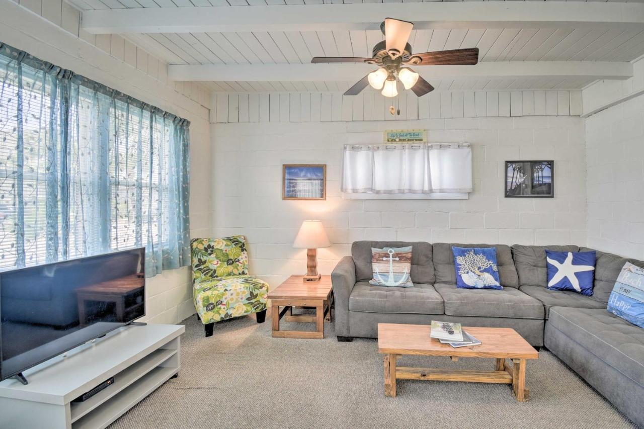Bright Myrtle Beach Bungalow Steps To The Beach! Экстерьер фото