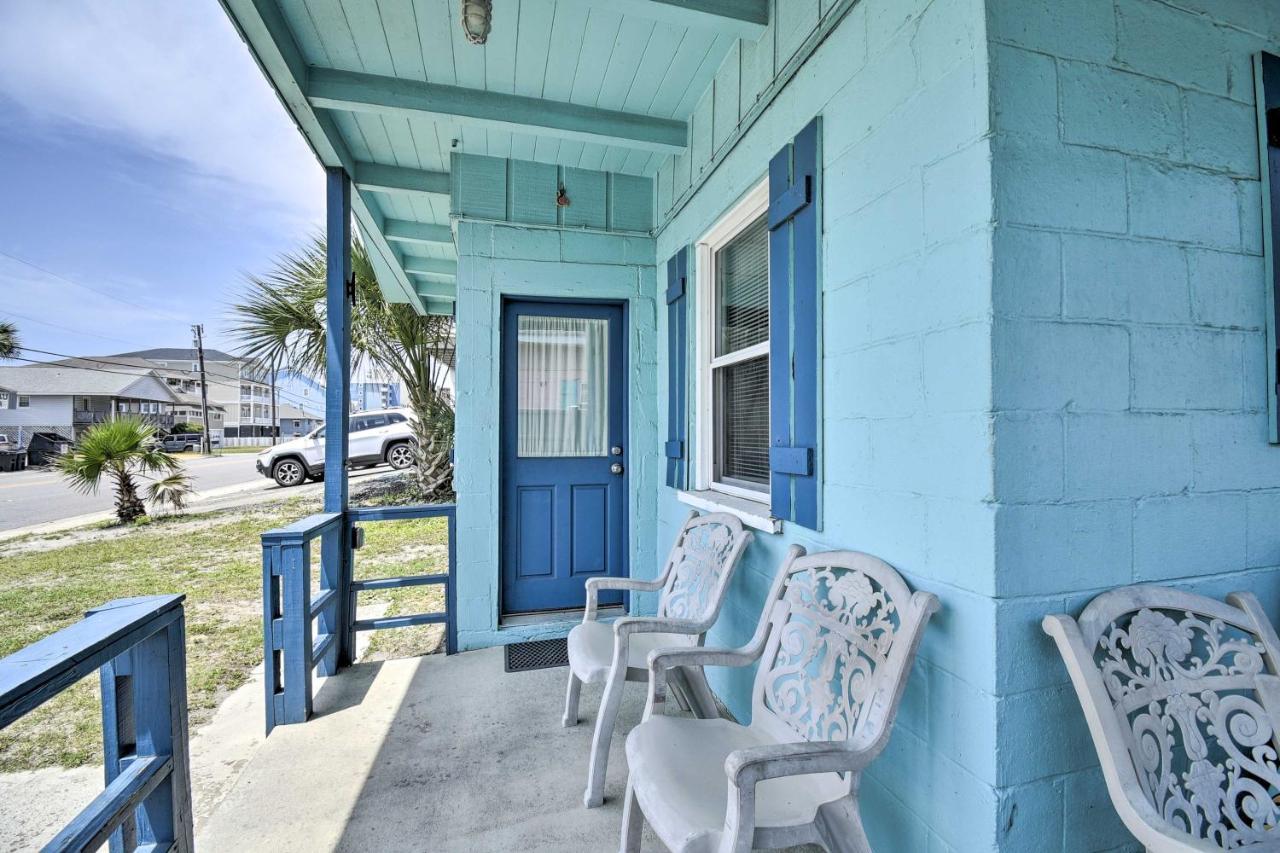 Bright Myrtle Beach Bungalow Steps To The Beach! Экстерьер фото
