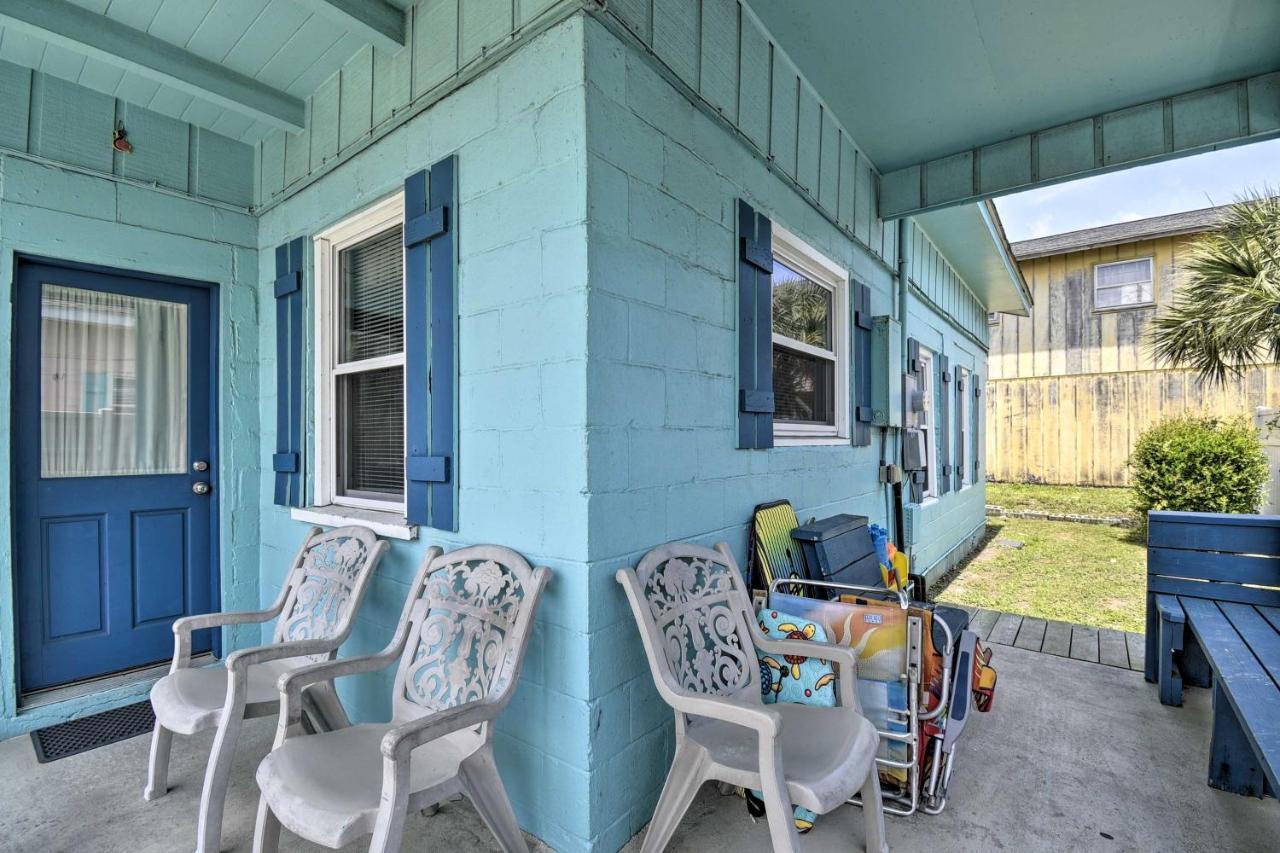 Bright Myrtle Beach Bungalow Steps To The Beach! Экстерьер фото