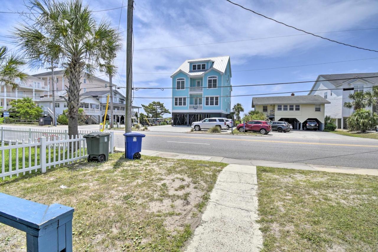 Bright Myrtle Beach Bungalow Steps To The Beach! Экстерьер фото