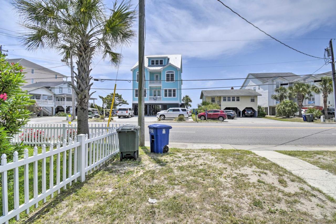 Bright Myrtle Beach Bungalow Steps To The Beach! Экстерьер фото