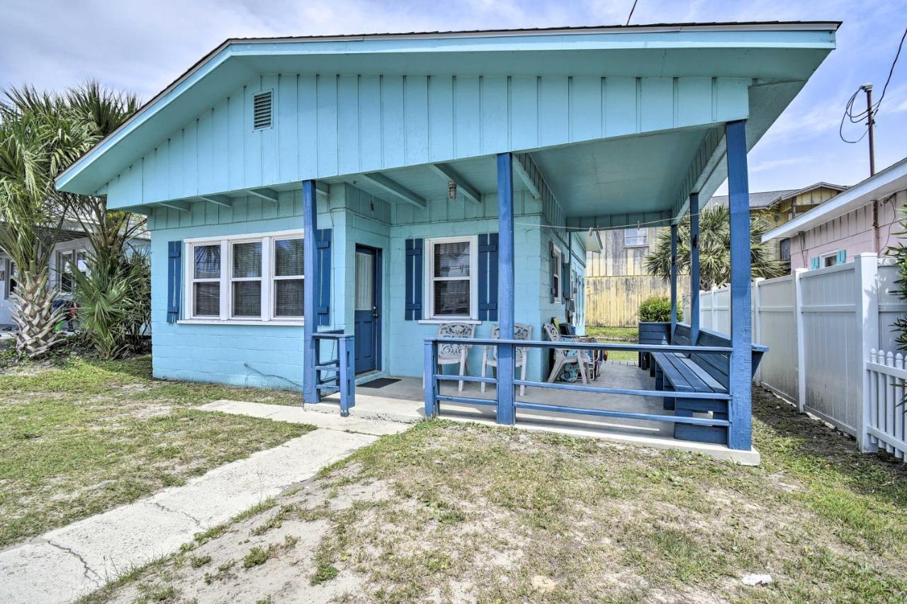 Bright Myrtle Beach Bungalow Steps To The Beach! Экстерьер фото