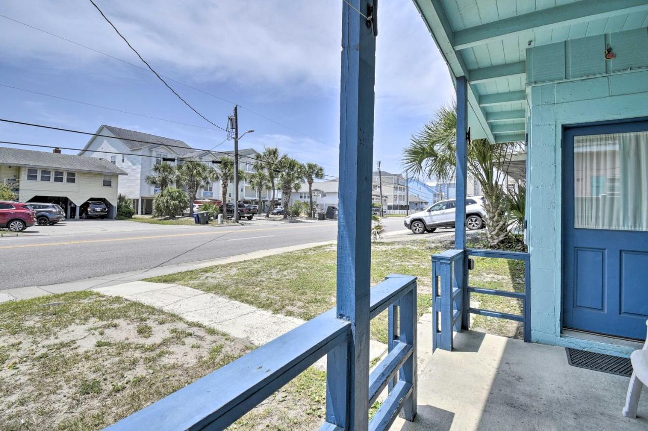 Bright Myrtle Beach Bungalow Steps To The Beach! Экстерьер фото