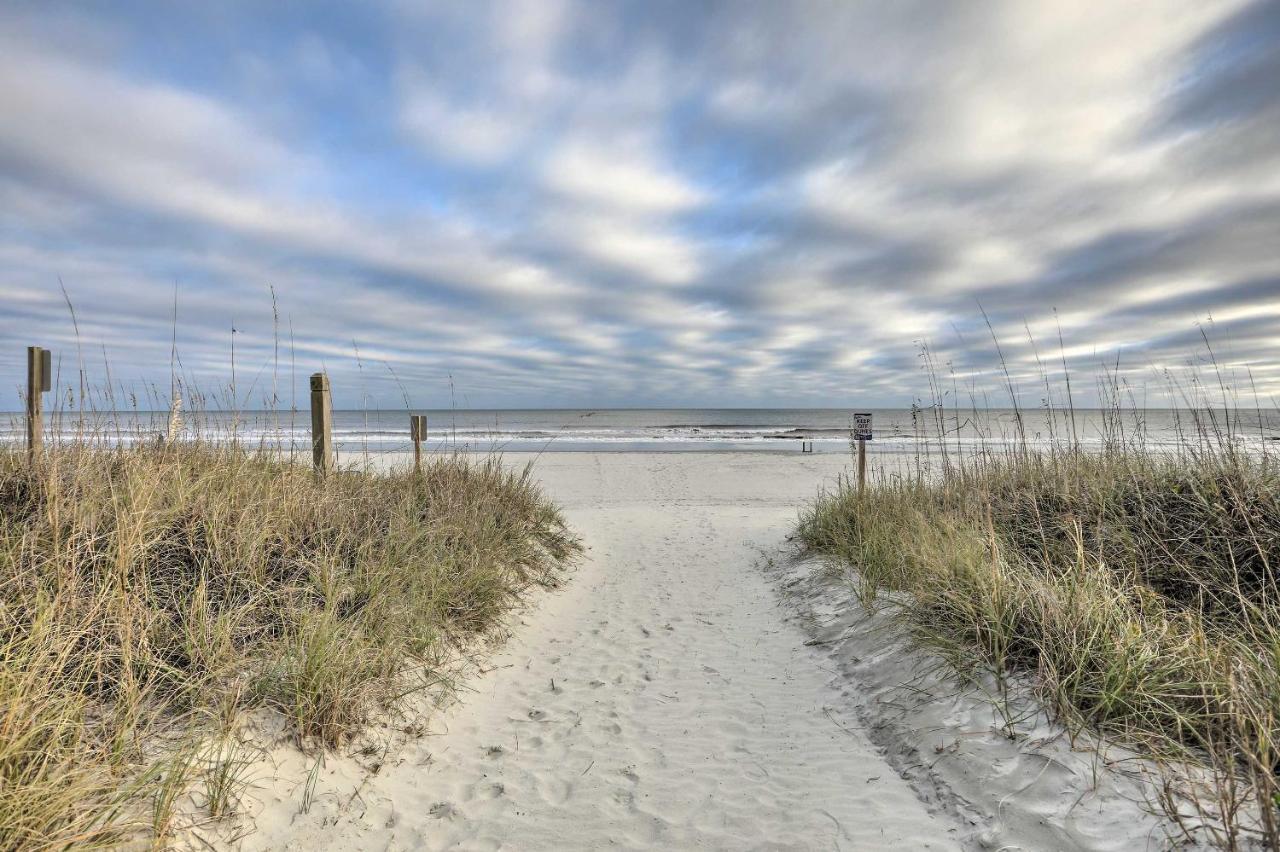 Bright Myrtle Beach Bungalow Steps To The Beach! Экстерьер фото